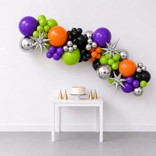 8' Balloon Garland Halloween
