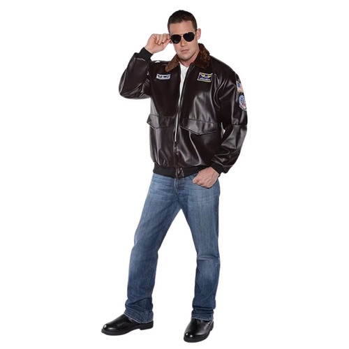 Flight Jacket Costume - Adult One Size