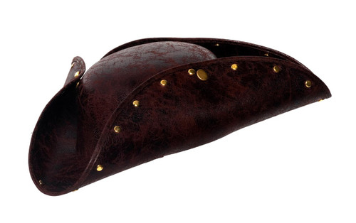 Studded Tricorner Costume Hat - Adult One Size