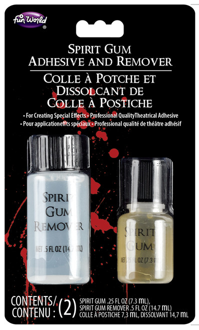 Spirit Gum Costume Adhesive & Remover Set