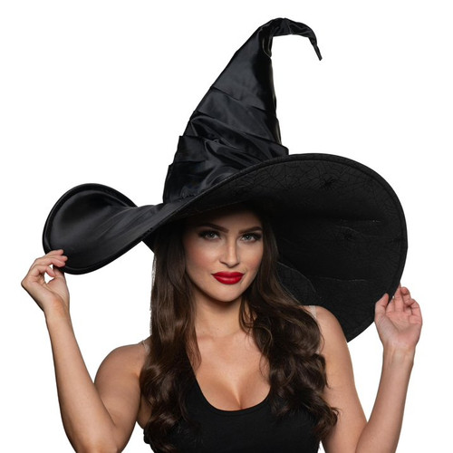 Adult Jumbo Curved Witch Costume Hat - One Size