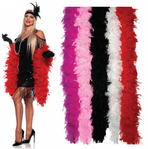 Hot Pink Jumbo Feather Boa