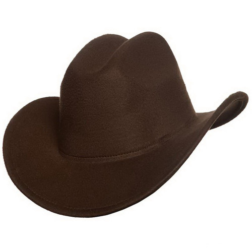 Adult Brown Cattleman Cowboy Costume Hat