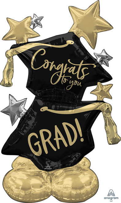 Congrats Grad' 51" Balloon Air-filled