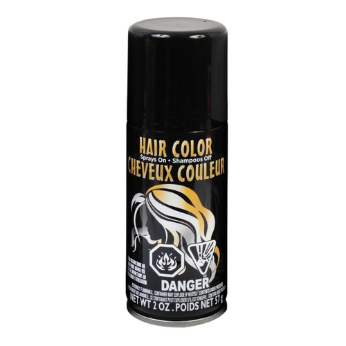Black Temporary Hair Color Spray