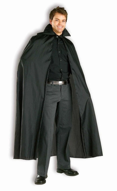 56-Inch Black Costume Cape