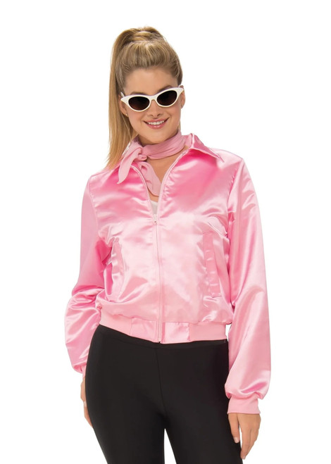 Grease Pink Ladies Jacket Costume - Adult Small