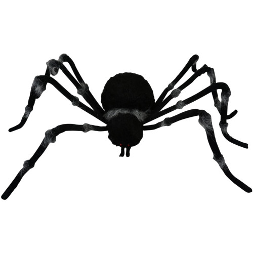 Gray Trim Spider Halloween Decoration