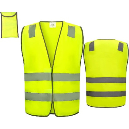 Adult Reflective Construction Worker Costume Vest