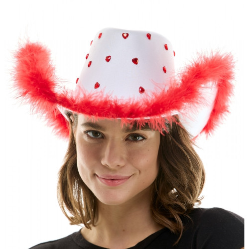 Red Heart Cowboy Hat