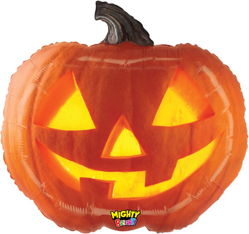 21-Inch Mighty Jack-O'-Lantern Halloween Decoration