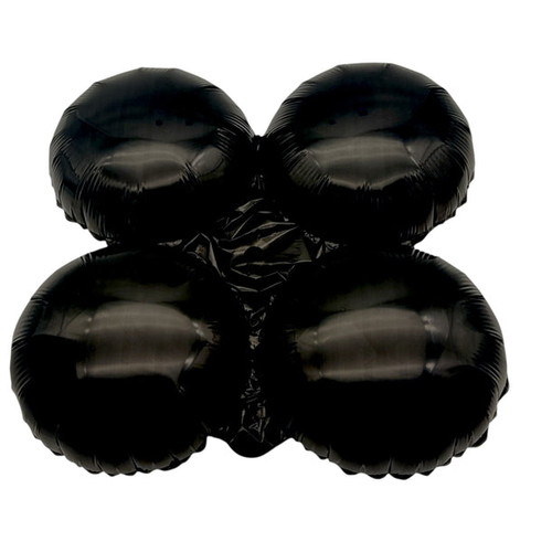 Quad Arch Chrome Blk 50pc 8in