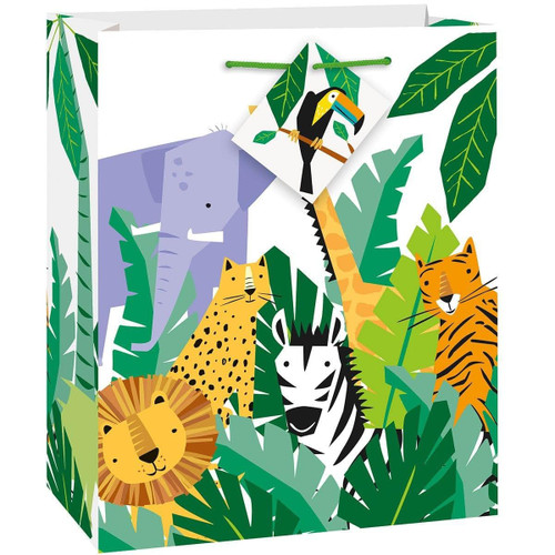 Gift Bag M Animal Safari
