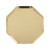 Meri Meri Gold Octagonal Side Plates - 8.25 in., 8 Count
