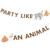 Meri Meri Safari Animals Large Garland Set - 12.5 ft.