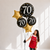 70th Birthday Balloon Bouquet