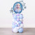 4' Organic Character Balloon Stack -Choose Colors