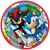 Sonic the Hedgehog 7" Dessert Plates, 8 Count