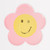 Meri Meri Happy Icons Smiley Face Flower Plates - 8.5 in., 8 Count