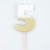 Meri Meri Gold Dipped Number 5 Candle