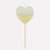 Meri Meri Gold Dipped Heart Candle