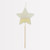 Meri Meri Gold-Dipped Number Star Candle