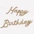 Meri Meri Gold Personalizable Birthday Garland Set - 9 ft.