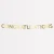 Meri Meri Gold Scallop Congratulations Garland - 10 ft.