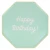 Meri Meri Mixed Happy Birthday Dinner Plates - 10.5 in., 8 Count