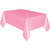 Lovely Pink Plastic Tablecover (54" x 108")