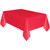 Red Ruby Plastic Tablecover (54" x 108")