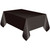 Black Midnight Plastic Tablecover (54" x 108")