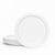 20ct Bright White 9in Paper Plates