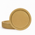 50ct Gold 9" Paper Plates