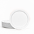50ct Bright White 7" Paper Plates