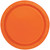 50ct Pumpkin Orange 9" Paper Plates