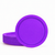 50ct Neon Purple 7" Paper Plates