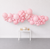 12' Balloon Garland Light Pink