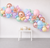 16' Balloon Garland Pastel Rainbow