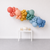 8' Balloon Garland Boho Rainbow