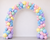 Arch Organic Pastel Rainbow