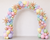 Arch Organic Pastel Rainbow