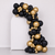 Arch with Garland Black and Gold