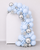 Arch with Garland Light Blue