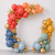 Balloon Hoop Partial Boho Rainbow