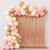 Fringe Curtain Backdrop Neutral Blush