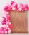 Fringe Curtain Backdrop Pink