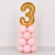 Number or Letter Marquee Light Pink