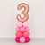 Number or Letter Marquee Pink