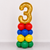 Number or Letter Marquee Primary Colors